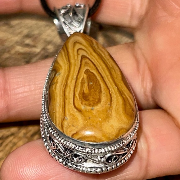 Australian Outback Jasper Pendant 2 1/4” - Picture 8 of 16